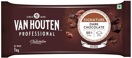 6点、まとめ買いBoochan様、VANチエッカーフラッグ Van Houten VHP Dark Chocolate 55% Slab 1kg
